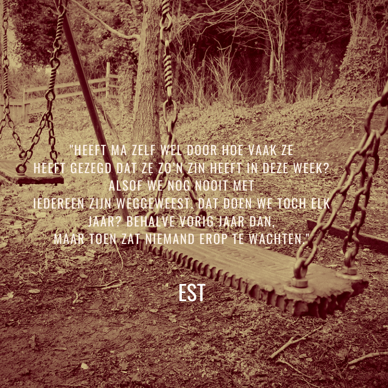 Est aan het woord: Ik ben toch geen&nbsp;baby