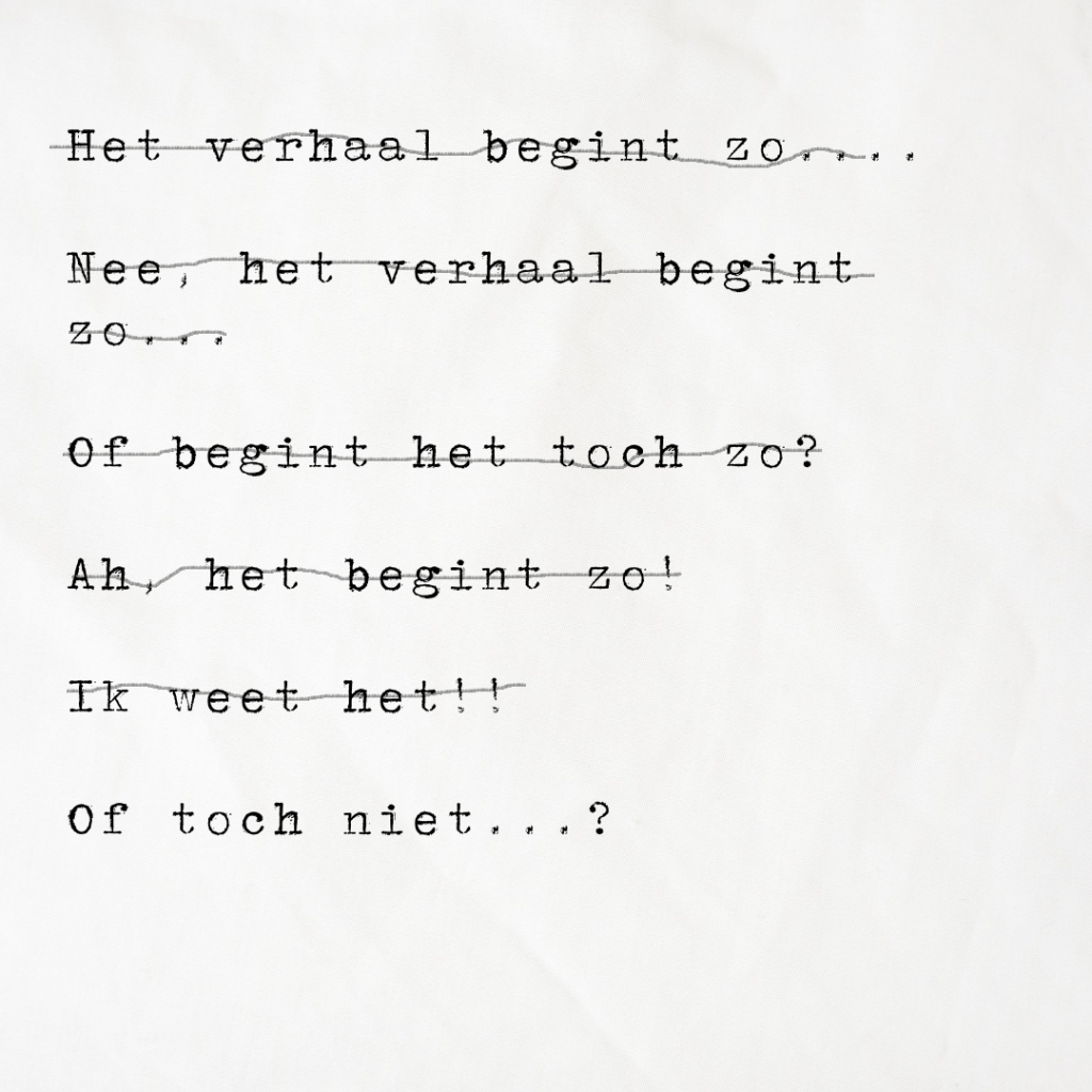 Mijn tip aan detailschrijvers