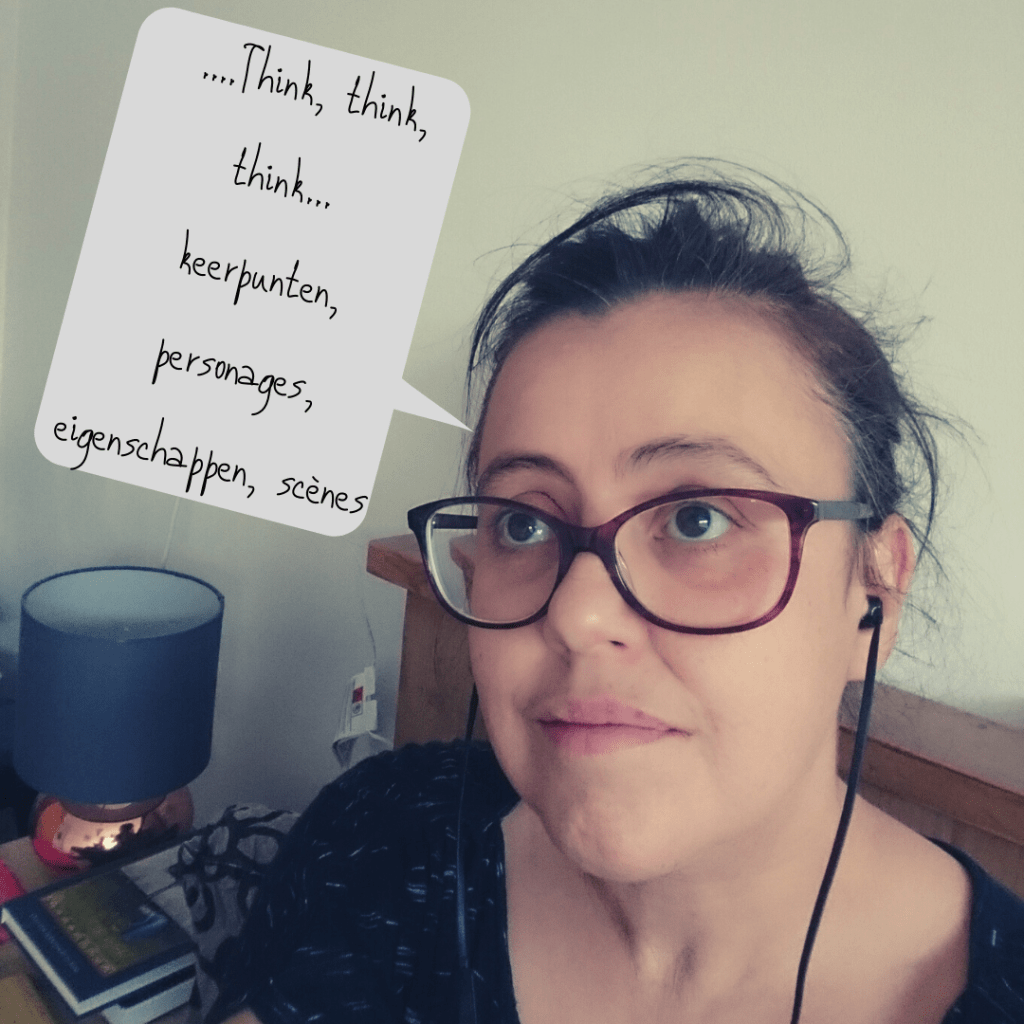 Schrijven neemt ruimte in m’n hoofd