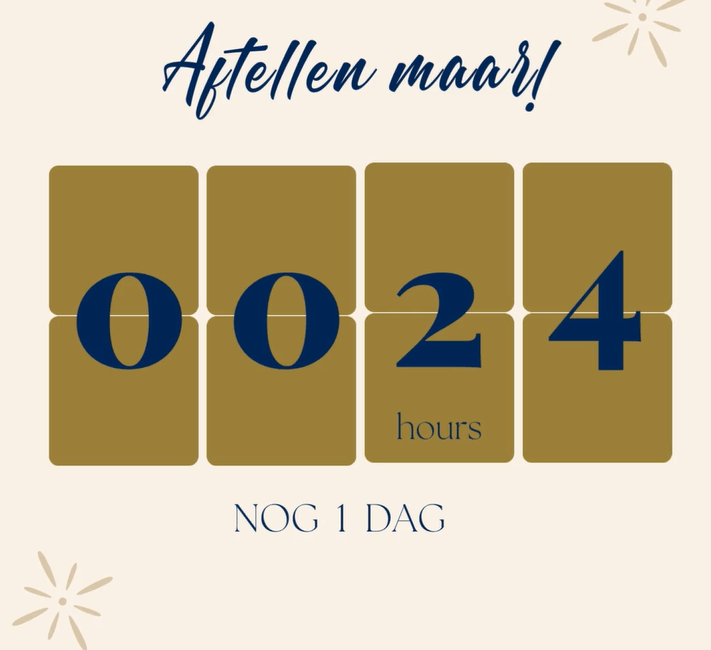 Aftellen!